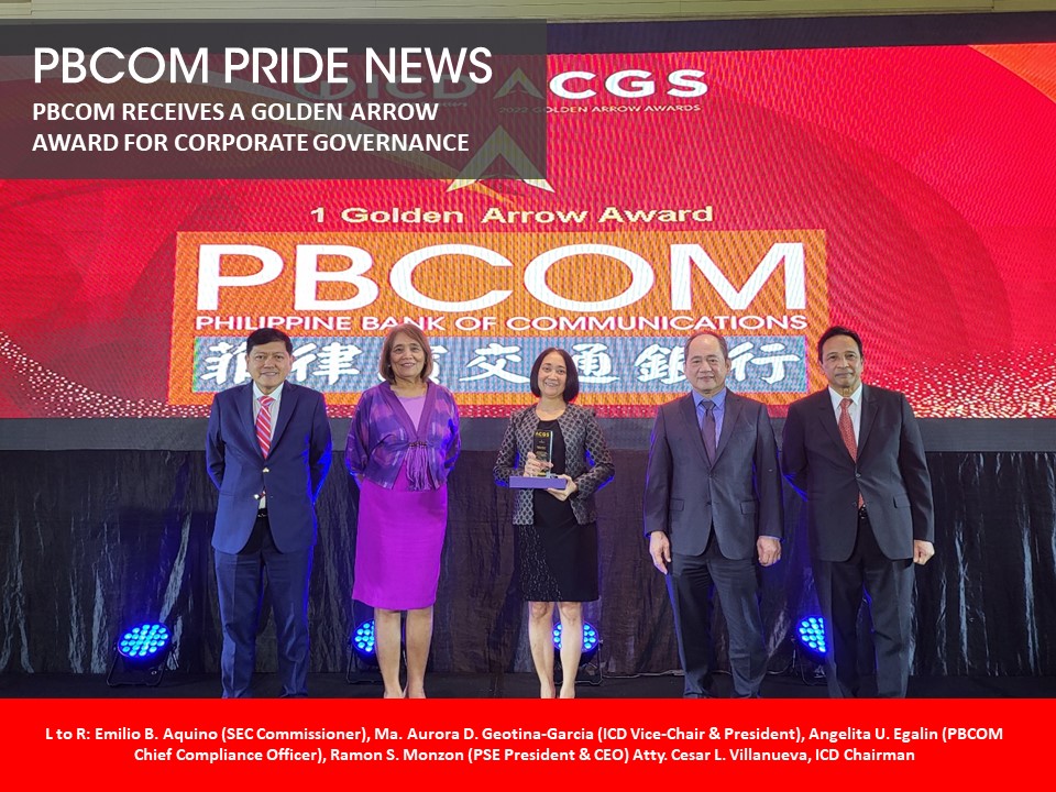 pride news - golden arrow award