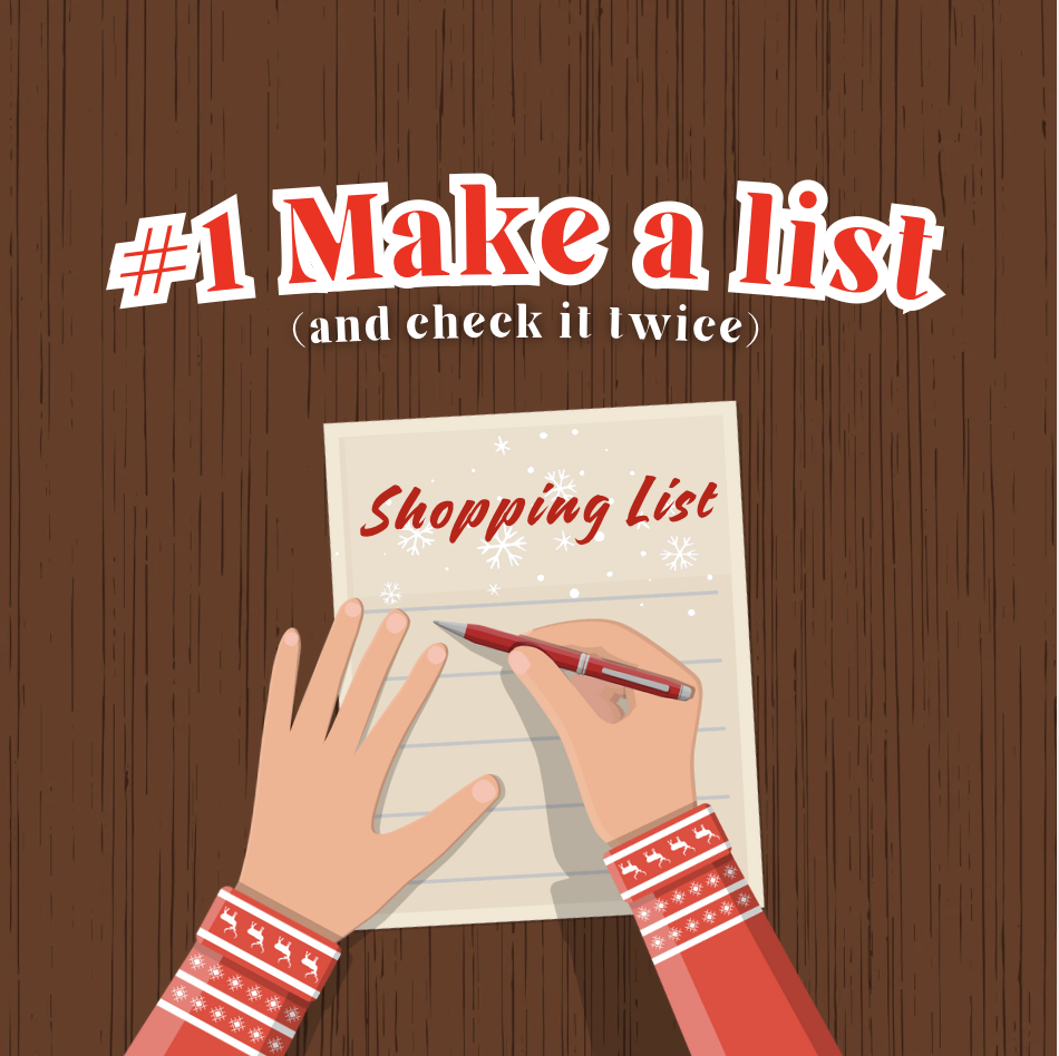 Make a shopping list