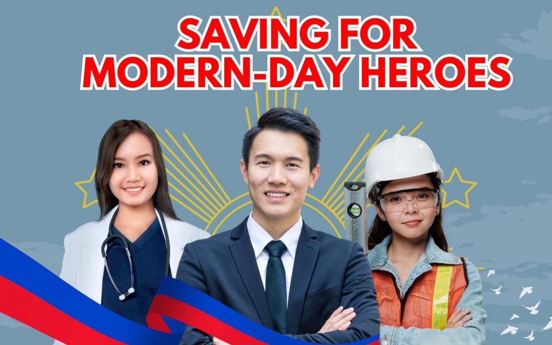 SAVING FOR MODERN-DAY HEROES