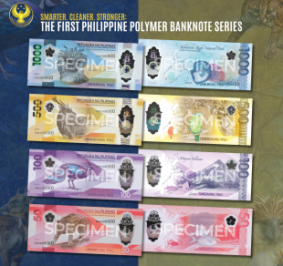  The First Philippine Polymer (FPP) Banknote Series 