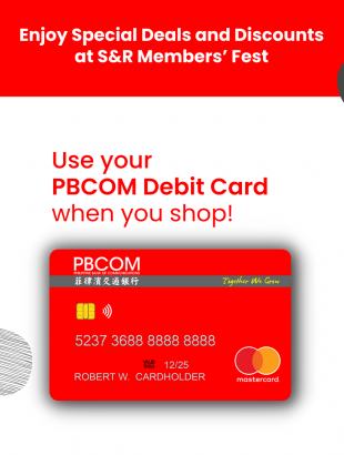 S&R PBCOM DEBIT CARD
