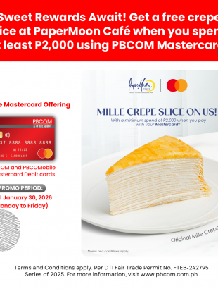 Exclusive Mastercard Offer with PaperMoon Café