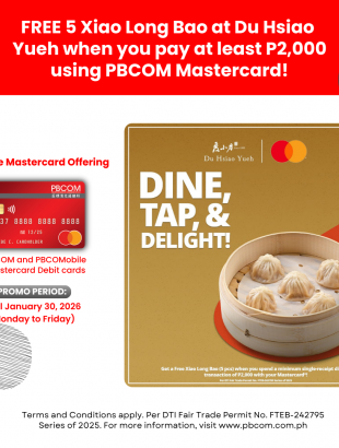 Exclusive Mastercard Offer with Du Hsiao Yueh
